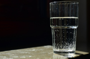 drinking water